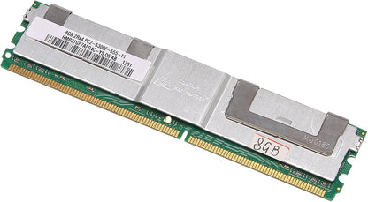 2X DDR2 8GB RAM Memory 667Mhz PC2 5300 240 1.8V FB DIMM with Cooling Vest for AMD RAM Desktop Memory (A