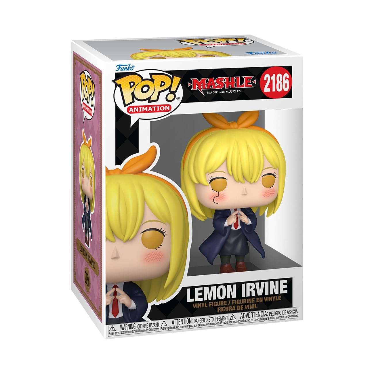 Funko POP! Animation: Mashle - Magic and Muscles - Lemon Irvine - Sammelbare Vinylfigur - Geschenkidee - Offizielles Merchandise - Spielzeug für Kinder & Erwachsene - Modellfigur für Sammler