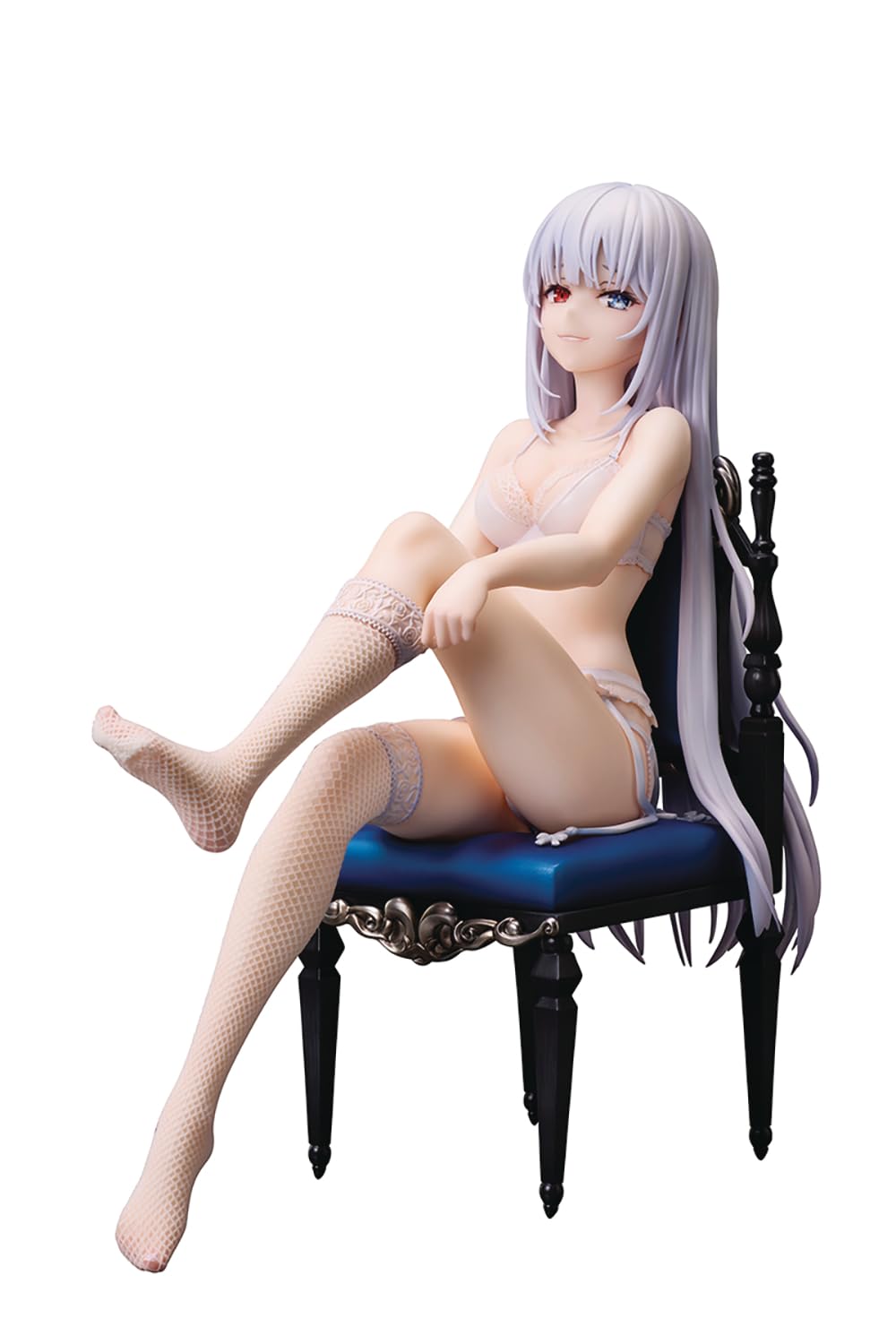 Date A Bullet Pvc Statue 1/7 White Queen 17 Cm