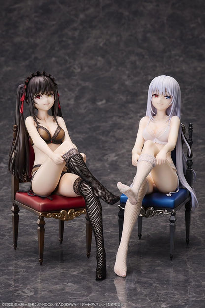 Date A Bullet Pvc Statue 1/7 White Queen 17 Cm