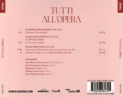 Pentaèdre: Tutti All'opera