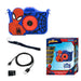 Lexibook, Spider-Man, Fotocamera 4-in-1 per bambini con protezione, Funzioni foto, video, MP3 e giochi, 15 cornici per personalizzare le tue foto, Scheda di memoria da 8 GB inclusa, DJ078SP