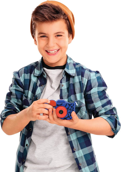 Lexibook, Spider-Man, Fotocamera 4-in-1 per bambini con protezione, Funzioni foto, video, MP3 e giochi, 15 cornici per personalizzare le tue foto, Scheda di memoria da 8 GB inclusa, DJ078SP