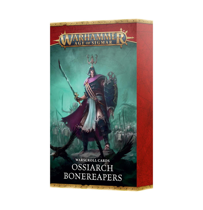 Games Workshop - Age of Sigmar - Warhammer - Warscroll Cards: Ossiarch Bonereapers