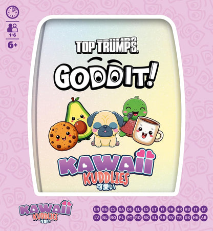 Top Trumps Kawaii Goddit! Card Game for Kids and Adults Family Game Travel Game 1 to 6 Players Makes a Great Gift for Ages 6 plus
