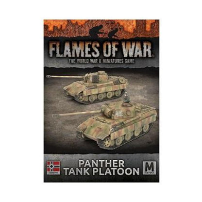 Flames of War - Mid War: German: Panther Tank Platoon (GBX126