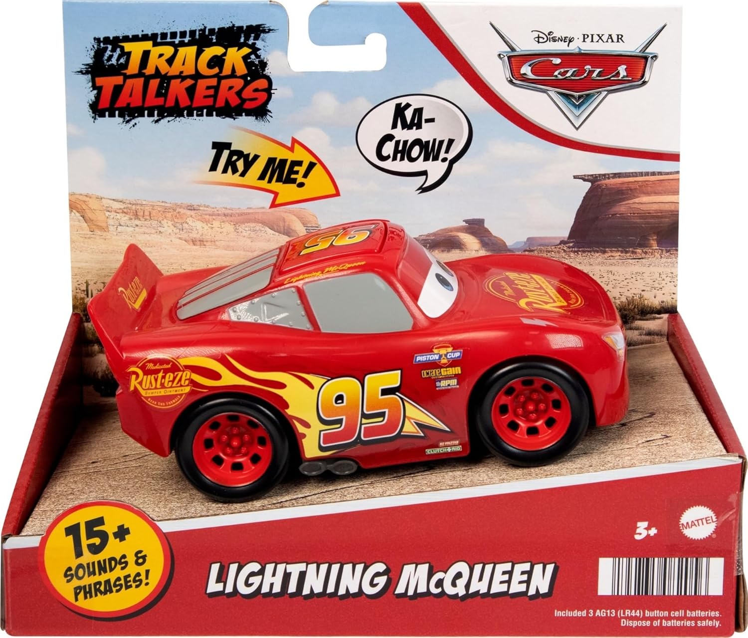 Disney Pixar Cars Track Talkers Lightning McQueen