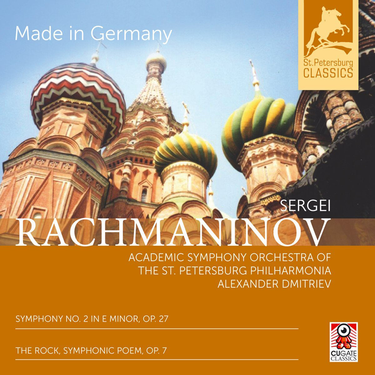 Rachmaninov: Made in Germany: Symphony No. 2 in E Minor, Op. 27/The Rock Symphonic Poem, Op. 7
