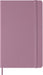Moleskine Classic Notebook - Blank Pages with Hard Cover and Elastic Closure, Majestic Pink Color, Large Size 13 x 21 cm