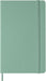 Moleskine Classic Ruled Notebook, With Hard Cover and Elastic Closure, Sage Green, Large Format 13 x 21 cm