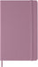 Moleskine Classic Ruled Notebook, With Hard Cover and Elastic Closure, Majestic Pink, Large Format 13 x 21 cm