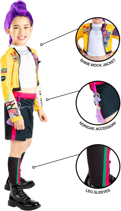 Rubies Official Netflix K-Pop Demon Hunters Rumi Child Costume, Kids Fancy Dress