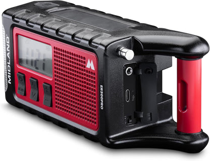 Midland - Emergency Radio - Er300 Pro - Red Black