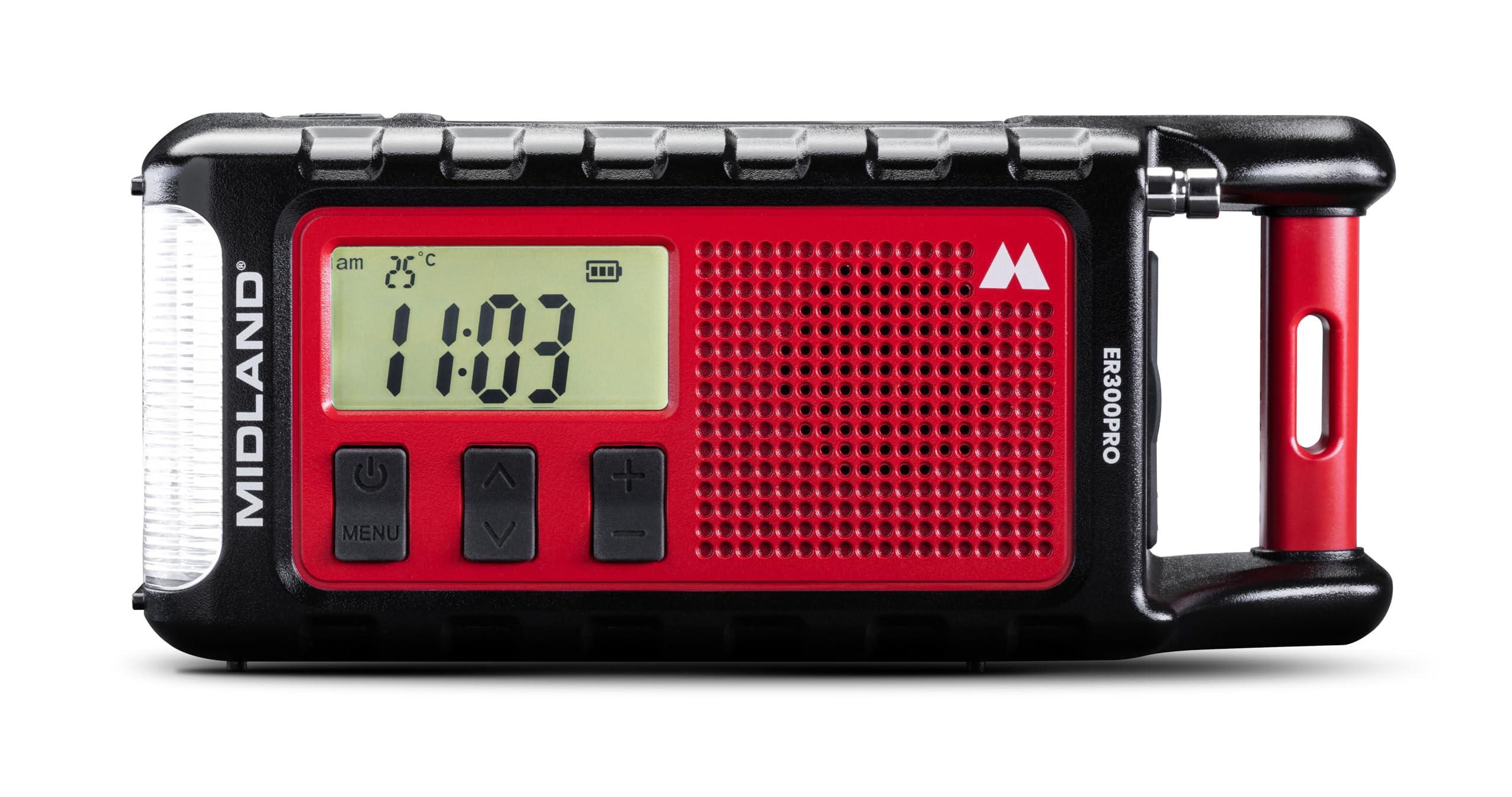 Midland - Emergency Radio - Er300 Pro - Red Black