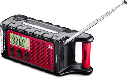 Midland - Emergency Radio - Er300 Pro - Red Black