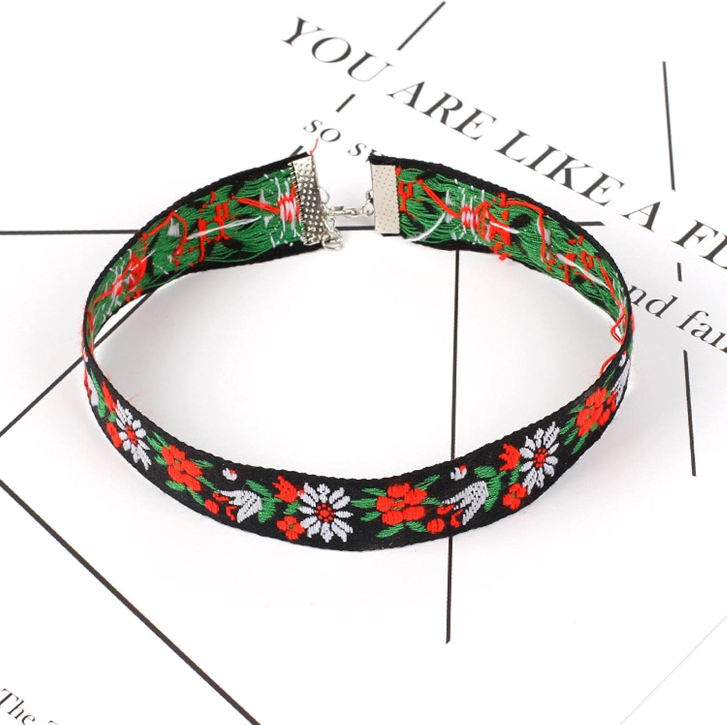 Luunay temperament, mode, persoonlijkheid, halsketting, dames, Europese en Amerikaanse sieraden, etnische sieraden, geborduurd, halsketting, accessoires, vrouwelijke mode