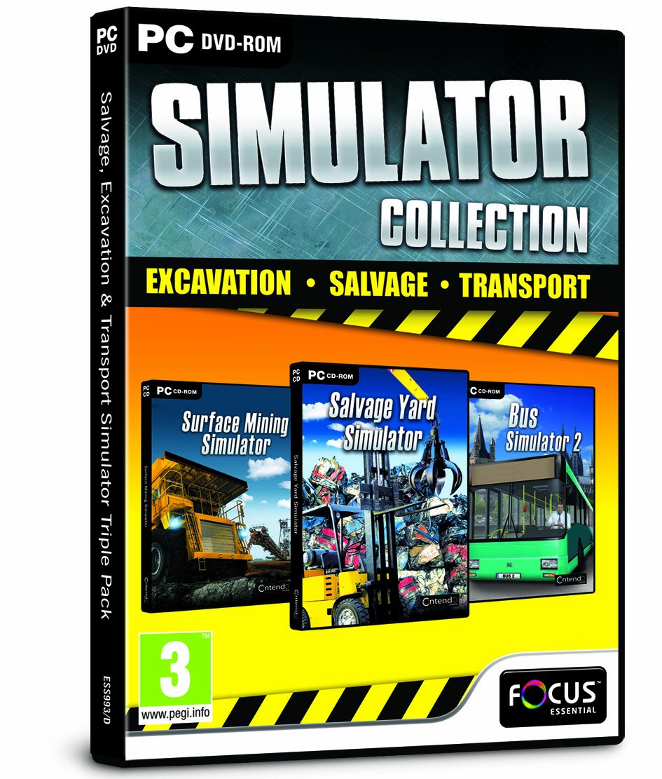 Salvage, Excavation and Transport Simulator Triple Pack (PC DVD