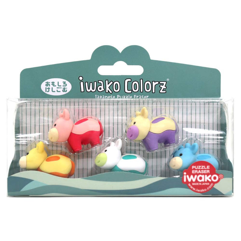 Iwako ColorZ Panda Puzzel Gum