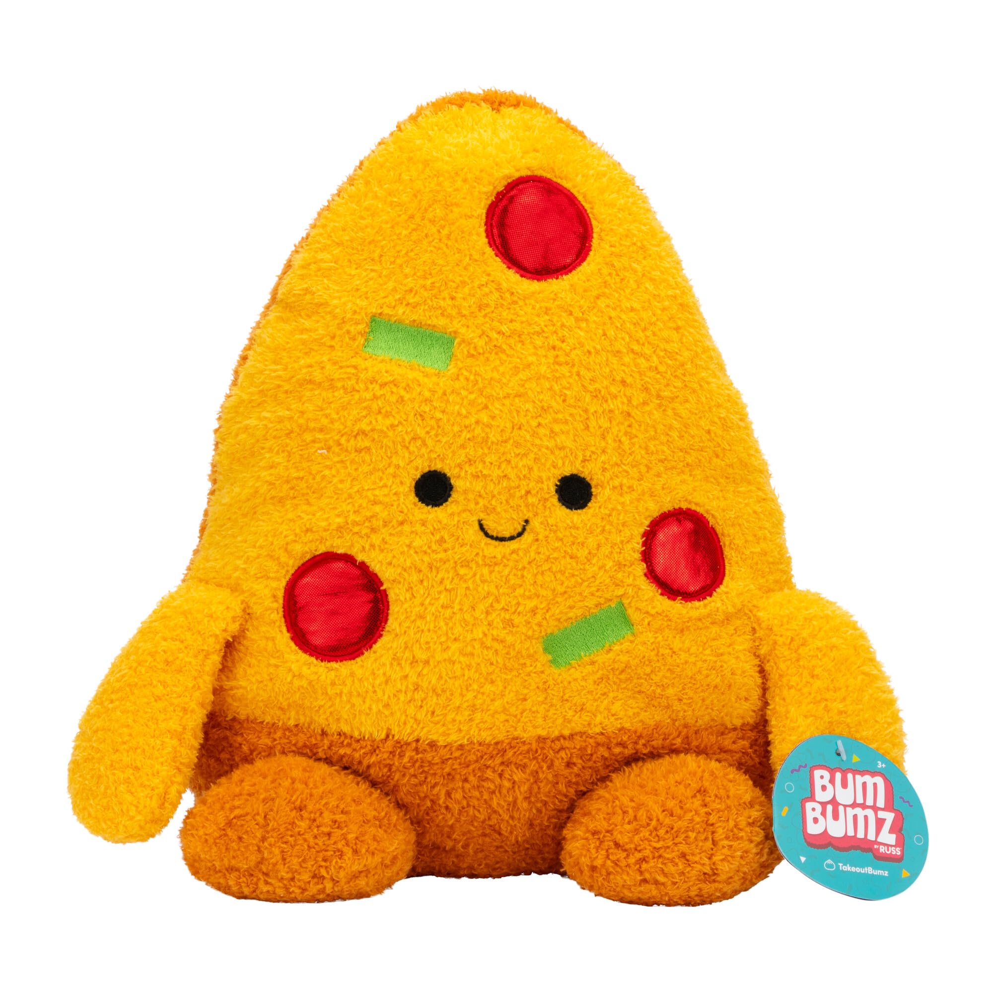 BumBumz - Bumbumz Knuffel Pizzapunt - 30cm