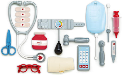 Ecoiffier - Luxe kinderdokterskoffer - Veel medische accessoires inbegrepen - Imitatiespel - Vanaf 18 maanden - Speelgoed voor kinderen - 271 - Garantie Frankrijk