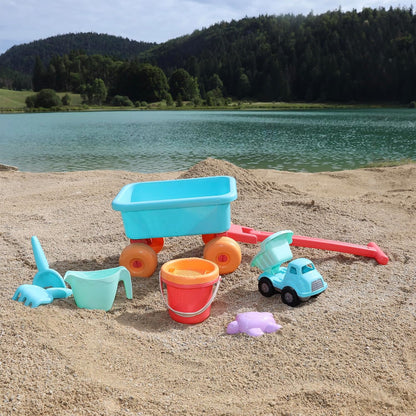 Ecoiffier - Ecoiffier Strandkar met Accessoires - 8dlg.