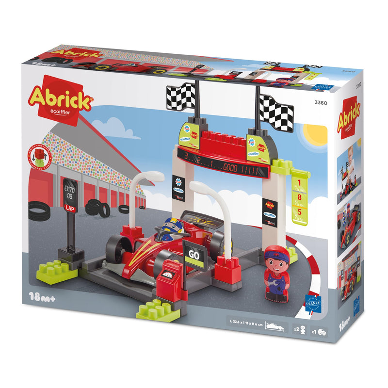 Abrick - Abrick Speelset Pit Stop Formule 1