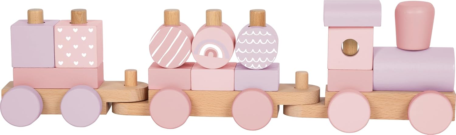 Small Foot - Small Foot - Houten Trein Roze