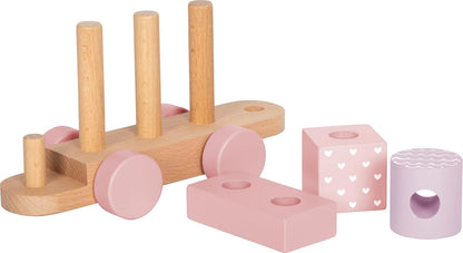 Small Foot - Small Foot - Houten Trein Roze