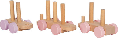 Small Foot - Small Foot - Houten Trein Roze