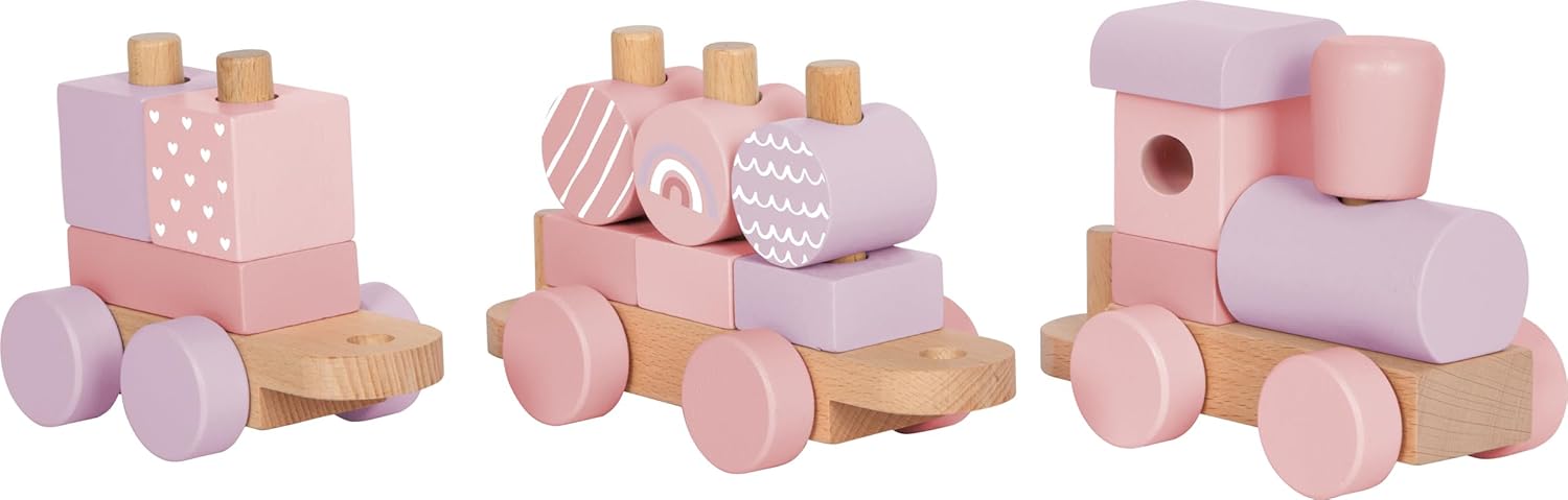 Small Foot - Small Foot - Houten Trein Roze