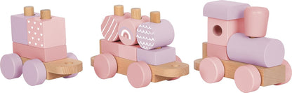 Small Foot - Small Foot - Houten Trein Roze