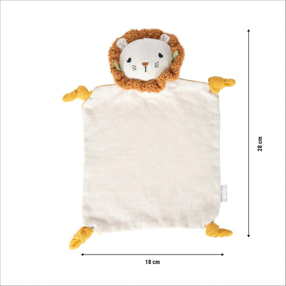 Small Foot - Small Foot - Stoffen Knuffeldeken Kleine Leeuw