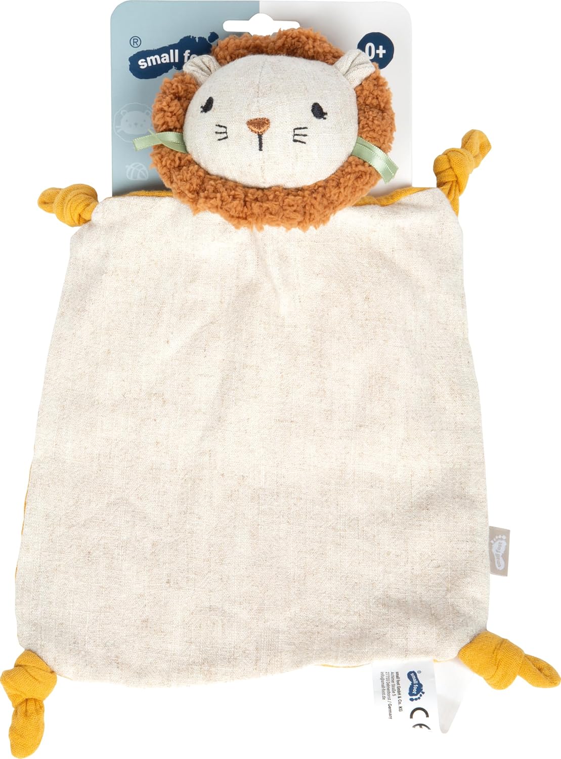 Small Foot - Small Foot - Stoffen Knuffeldeken Kleine Leeuw