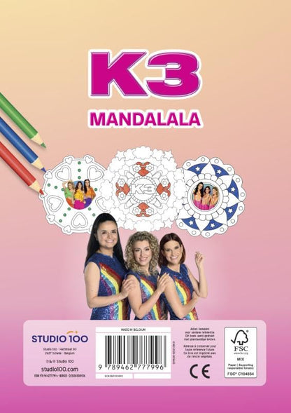 K3 : Kleurboek - Mandalalala
