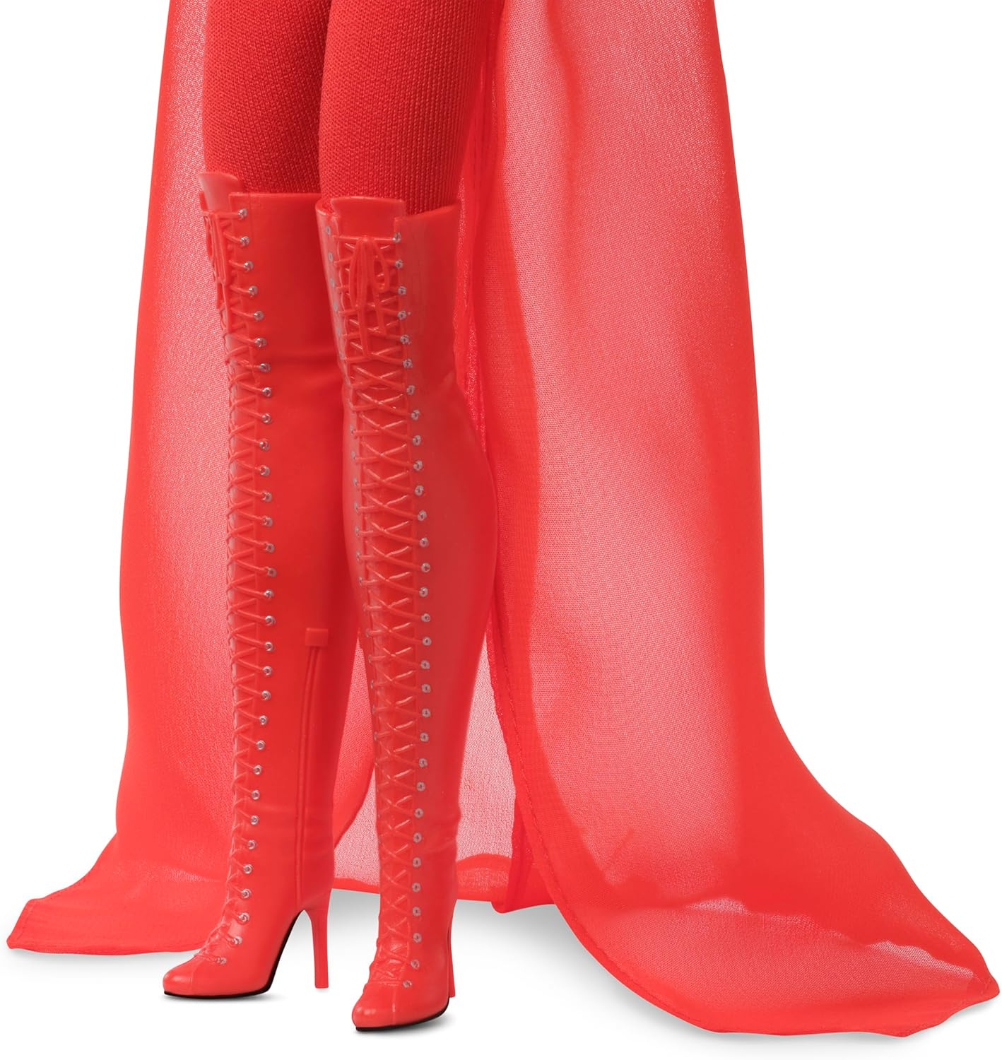 Barbie Barbie Music Series Kylie Minogue Kylie Minogue Signature Black Carictorian House Doll to Play Barbie Dolls for Children from 6 Years, Red JBJ38