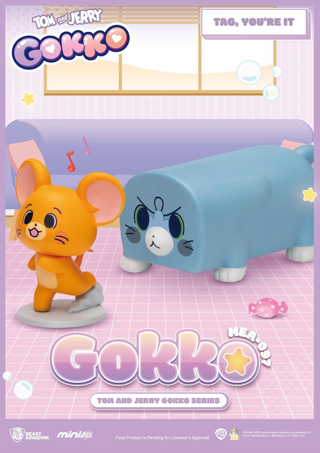 Tom & Jerry Gokko Series Figures Blind Box (6