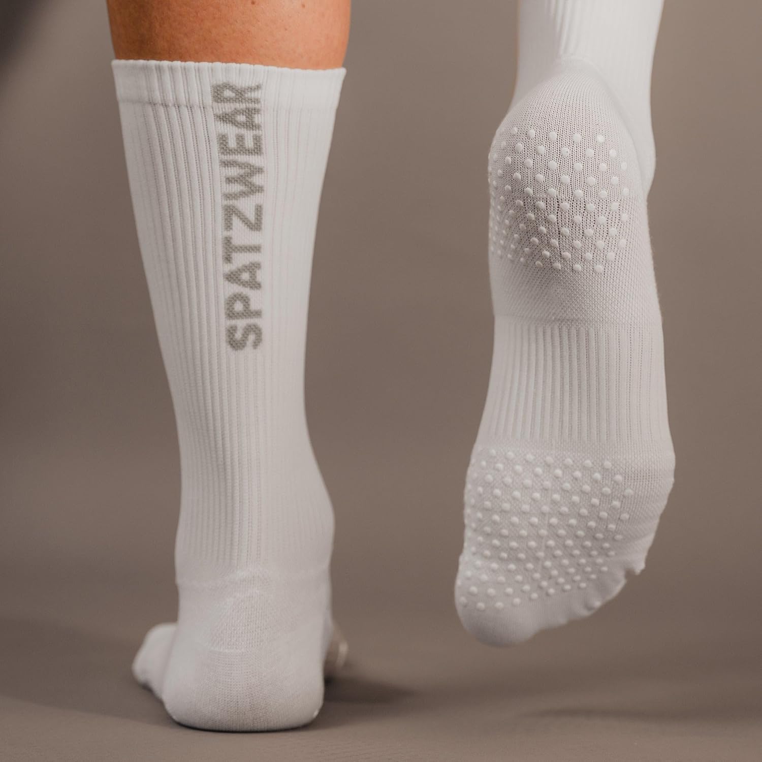 SPATZWEAR PRO SOKZ Long-Cut Cycling Socks – Wind Tunnel Tested, Aero Design, Silicone Grippers, Moisture-Wicking, Unisex