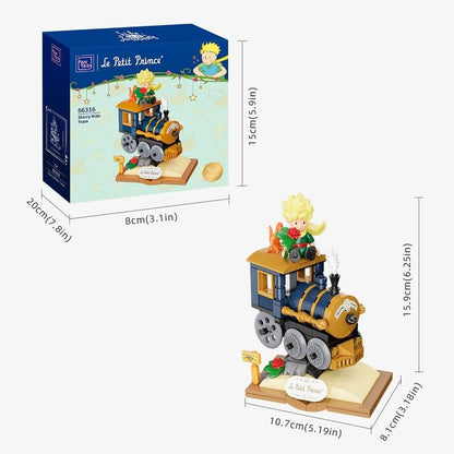 PAN TASY The Little Prince Construction Set with 4 Figures (Starry Ride Series