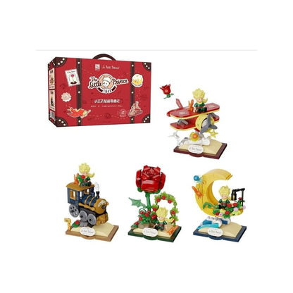 PAN TASY The Little Prince Construction Set with 4 Figures (Starry Ride Series