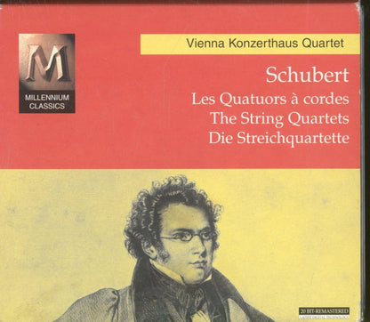 Schubert-Les Quatuors a Cordes MCD8