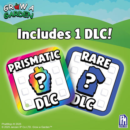 Grow a Garden Serie 1 Mystery Collectible Plush, Offizielle Roblox Haustier Plüschfigur mit DLC Code, 10 cm Blind Box Überraschung, ab 6 Jahren