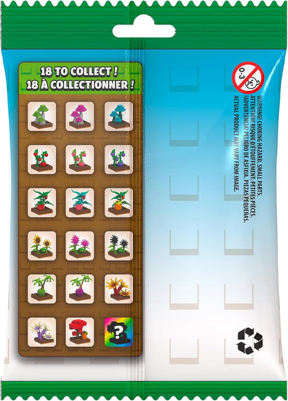 Grow A Garden - Pocket Crops - Series 1 - Blind Bag Buildables - Includes DLC Code Redeemable on Roblox - Officially Licensed Construction Set by PhatMojo
