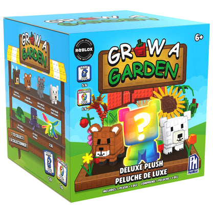 Grow A Garden - Mystery Deluxe Plush - Blind Box Assortment - Series 1 - Pet Collection - Cozy Cute Stuffed Animal Toys - Includes DLC Code Redeemable on Roblox - Officially Licensed by PhatMojo