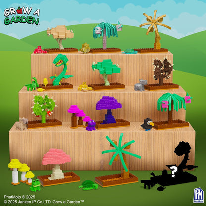Grow A Garden - Rare Crops Bundle - Series 1 - Mini Surprise Sphere Bundle - Includes DLC Code Redeemable on Roblox - Officially Licensed Construction Set by PhatMojo