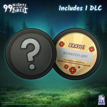 PhatMojo 99 nachten in het bos - 12,5 inch luxe pluche - het hert - serie 1 - Inclusief DLC-codes die kunnen worden ingewisseld op Roblox - Floppy knuffeldier - Officieel gelicentieerd
