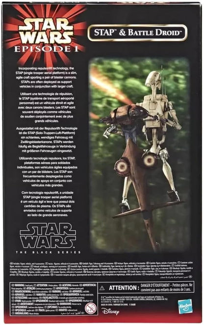 Star Wars 6" Black Series STAP & Battle Droid