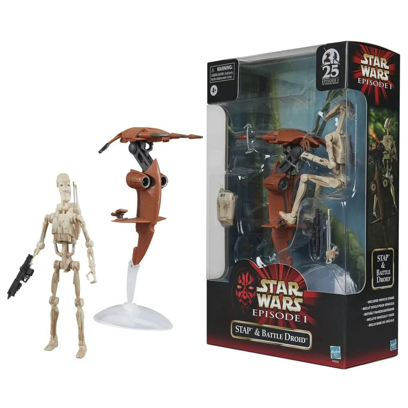 Star Wars 6" Black Series STAP & Battle Droid
