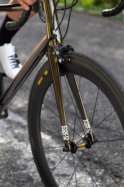 Columbus Futura Caliper Tapered Carbon Fork, Matt Black, 1 1/8" - 1-1.5" (45mm Rake