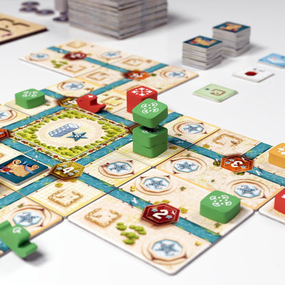 TOLLENO Strategic Board Game | City Building · Influence Management · Contracts | Family Version from Age 8 | 2–4 Players | 30–60 Minutes | Sit Down! | FSC®-Certified Components