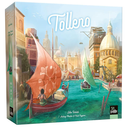 TOLLENO Strategic Board Game | City Building · Influence Management · Contracts | Family Version from Age 8 | 2–4 Players | 30–60 Minutes | Sit Down! | FSC®-Certified Components